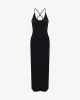 Scoop Neckline Maxi Dress | Black sold by Crop Shop Boutique