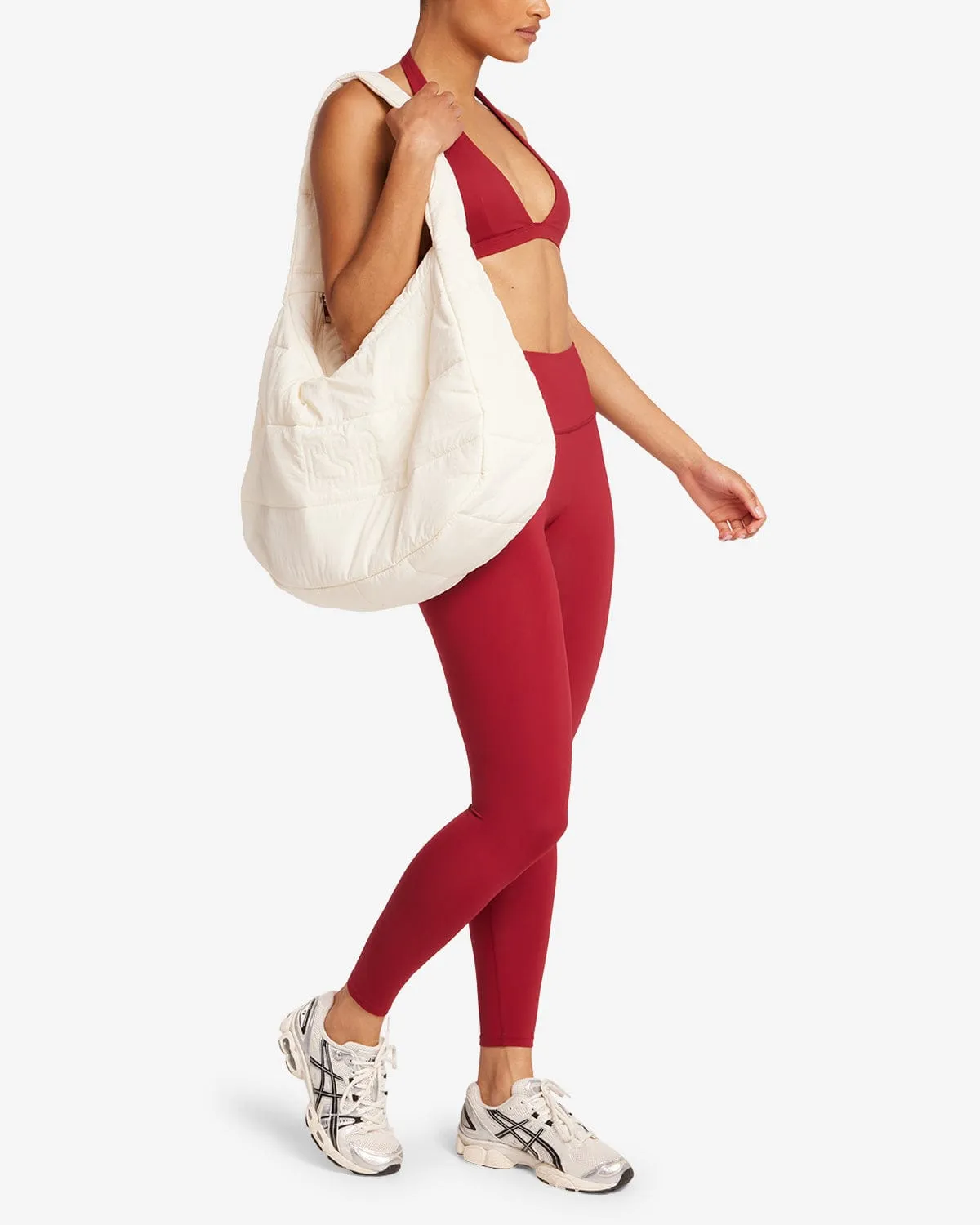 Crescent Puffer Bag | Vanilla sold by Crop Shop Boutique product image thumbnail 2