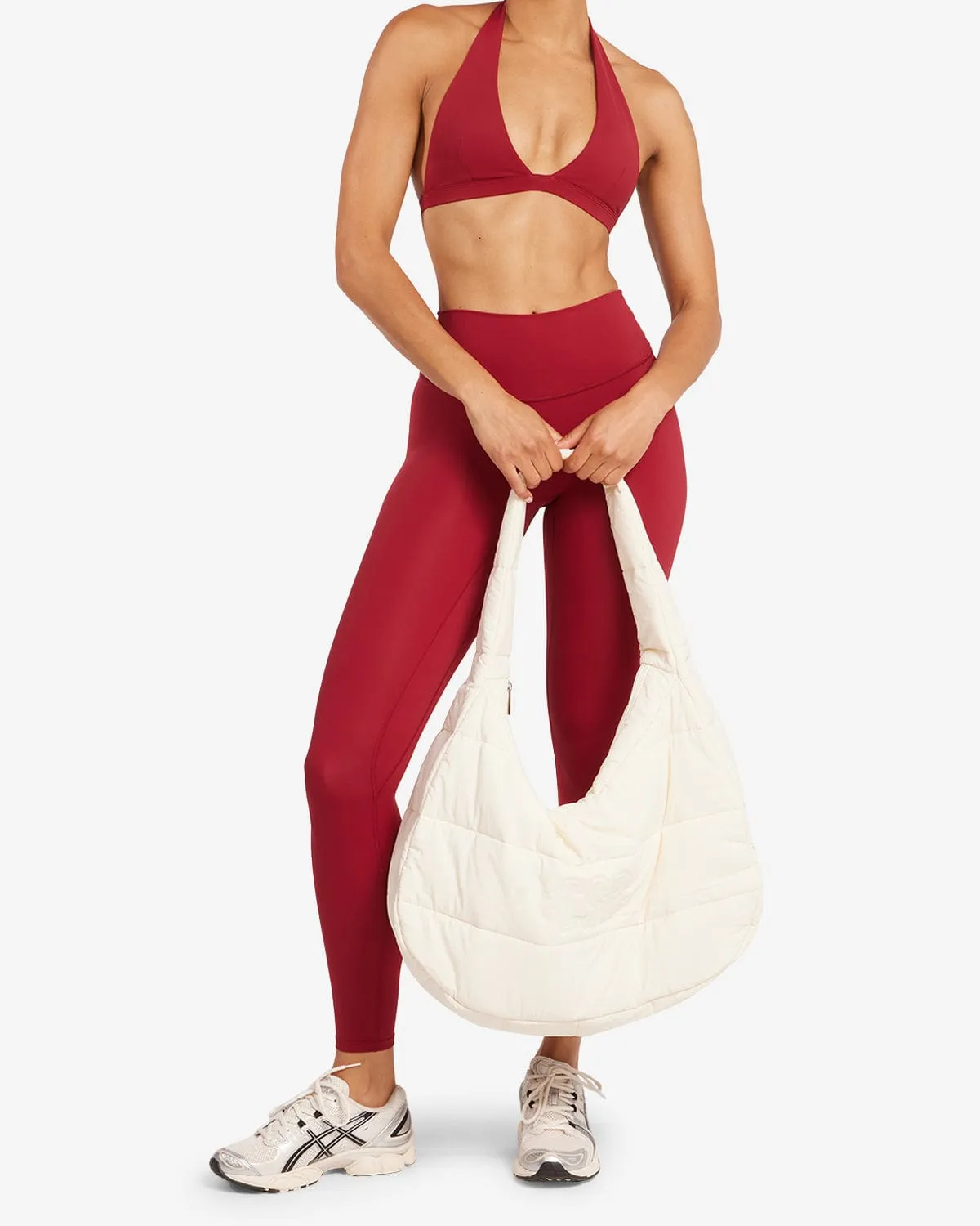 Crescent Puffer Bag | Vanilla sold by Crop Shop Boutique product image thumbnail 3