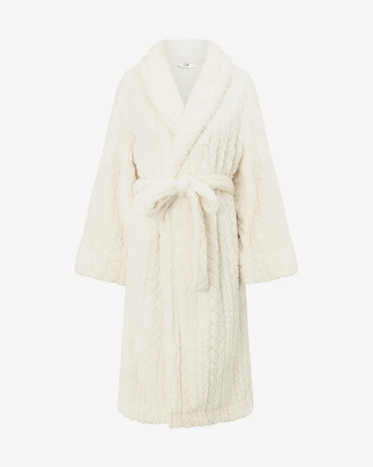 Fluffy Robe | Vanilla sold by Crop Shop Boutique product image thumbnail 4