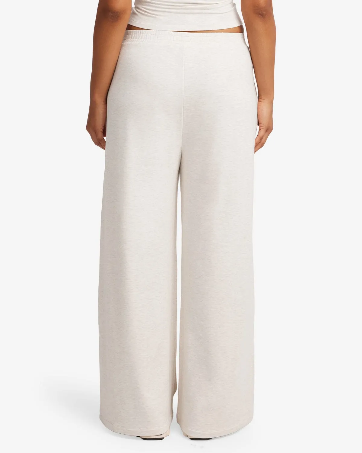Everyday Wide Leg Pant | Oat sold by Crop Shop Boutique product image thumbnail 2