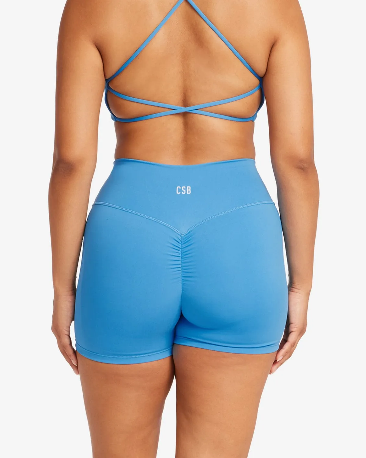 Serenity Scrunch Shorts 4" | Coast sold by Crop Shop Boutique product image thumbnail 2