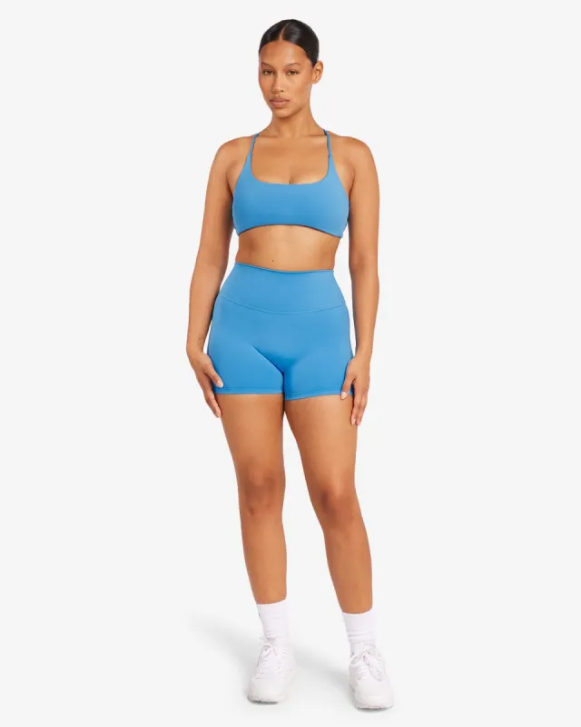 Serenity Scrunch Shorts 4" | Coast sold by Crop Shop Boutique