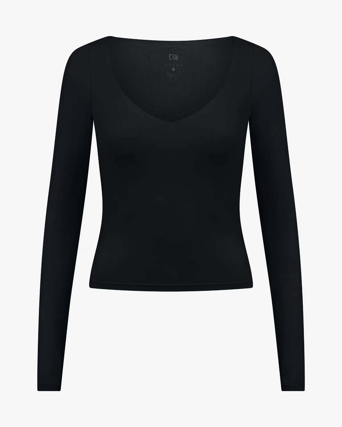 Form Alina Long Sleeve Top | Black sold by Crop Shop Boutique product image thumbnail 4