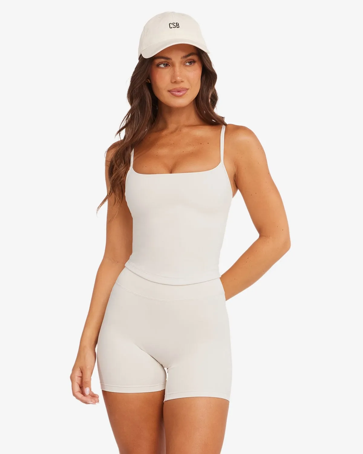 Form Cami Tank | Vanilla sold by Crop Shop Boutique