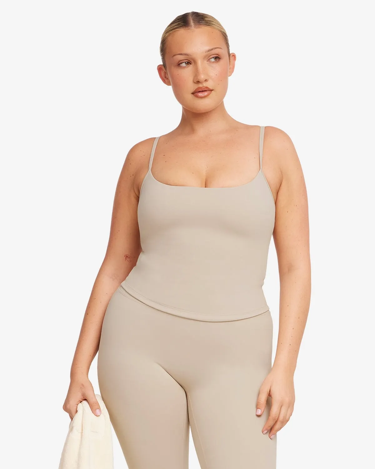 Form Cami Tank | Fawn sold by Crop Shop Boutique