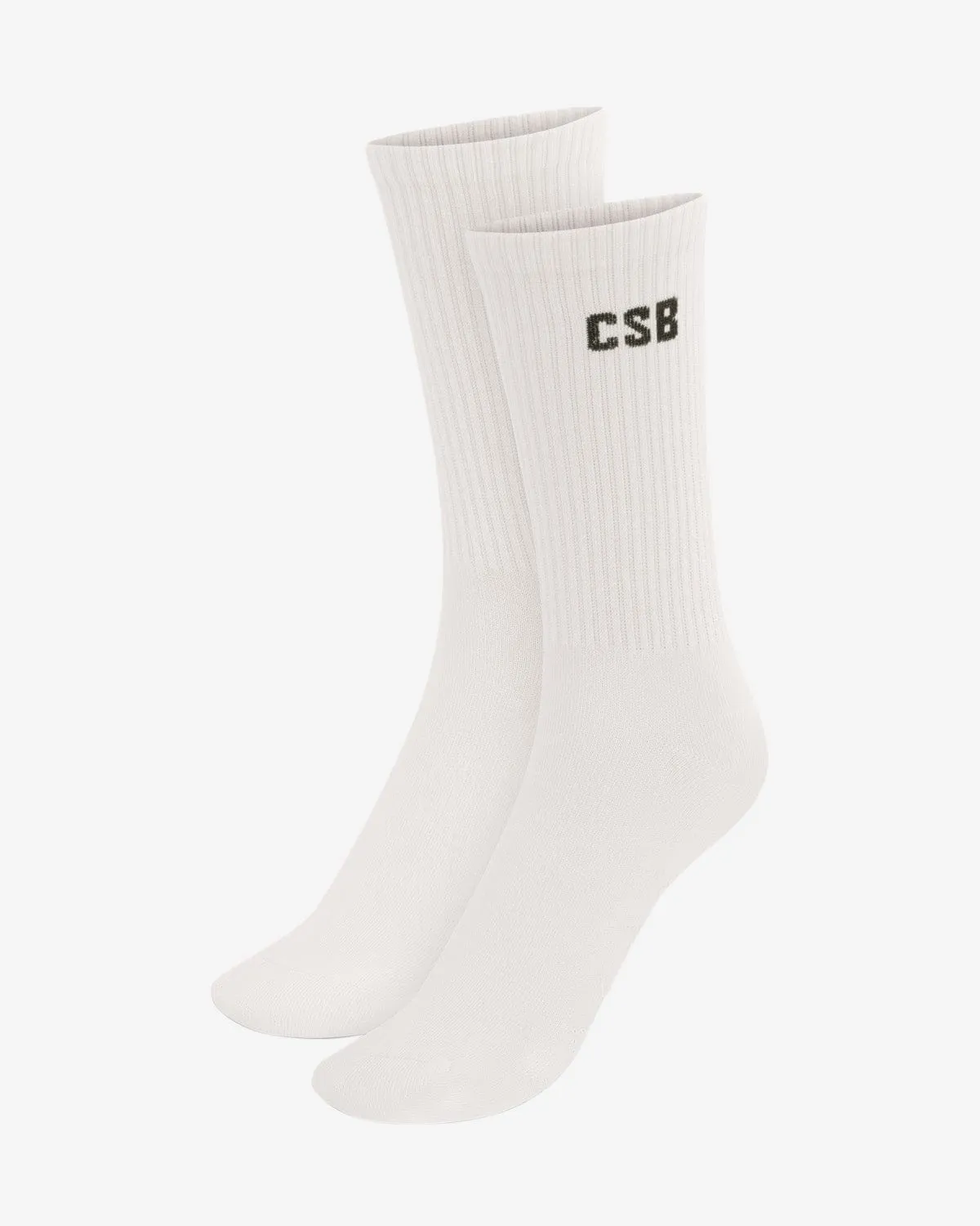 Pilates Grip Crew Socks | Vanilla sold by Crop Shop Boutique product image thumbnail 3