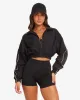 Cropped Windbreaker Jacket | Black sold by Crop Shop Boutique