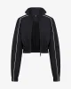 Cropped Windbreaker Jacket | Black sold by Crop Shop Boutique