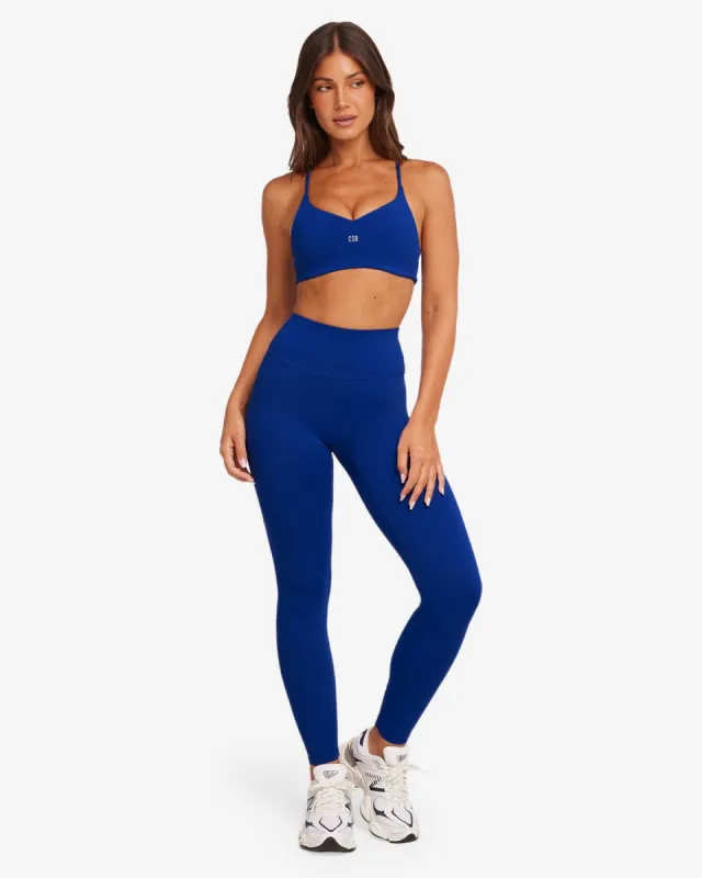 Activluxe Scrunch Leggings | Cobalt made by Crop Shop Boutique