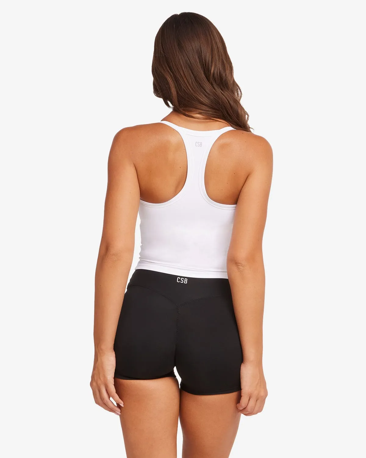 Activluxe Camille Tank | White sold by Crop Shop Boutique product image thumbnail 2