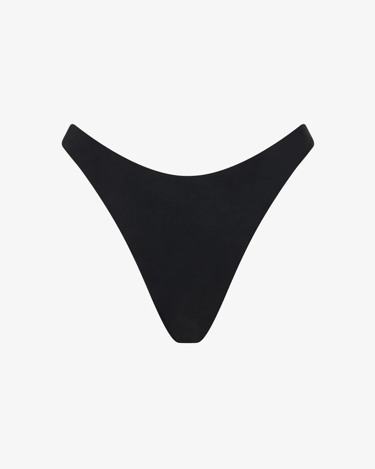 Swim Brazilian Bikini Thong | Black sold by Crop Shop Boutique
