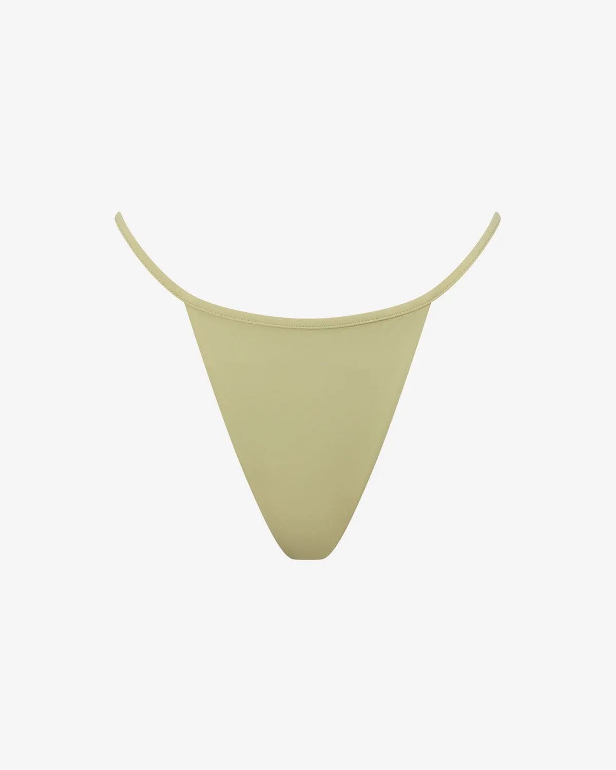 Swim Cheeky Bikini Thong | Palm sold by Crop Shop Boutique