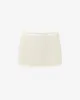 Terry Mini Skirt | Coconut sold by Crop Shop Boutique