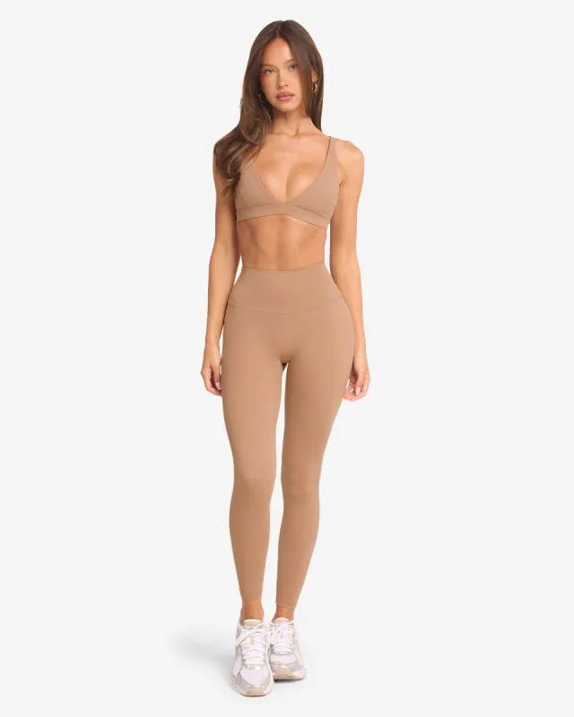 Freedom Scrunch Leggings | Toffee sold by Crop Shop Boutique