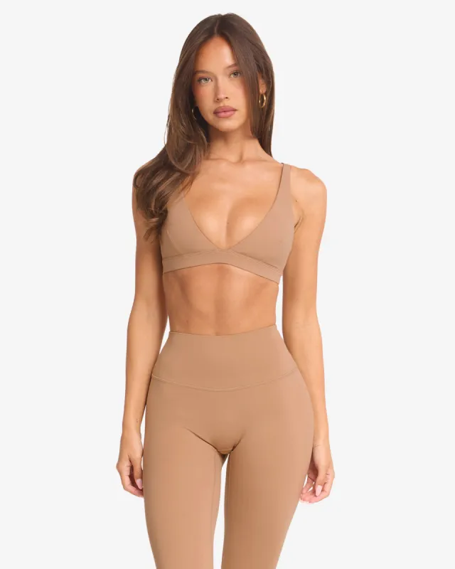 Freedom Contour Crop | Toffee sold by Crop Shop Boutique