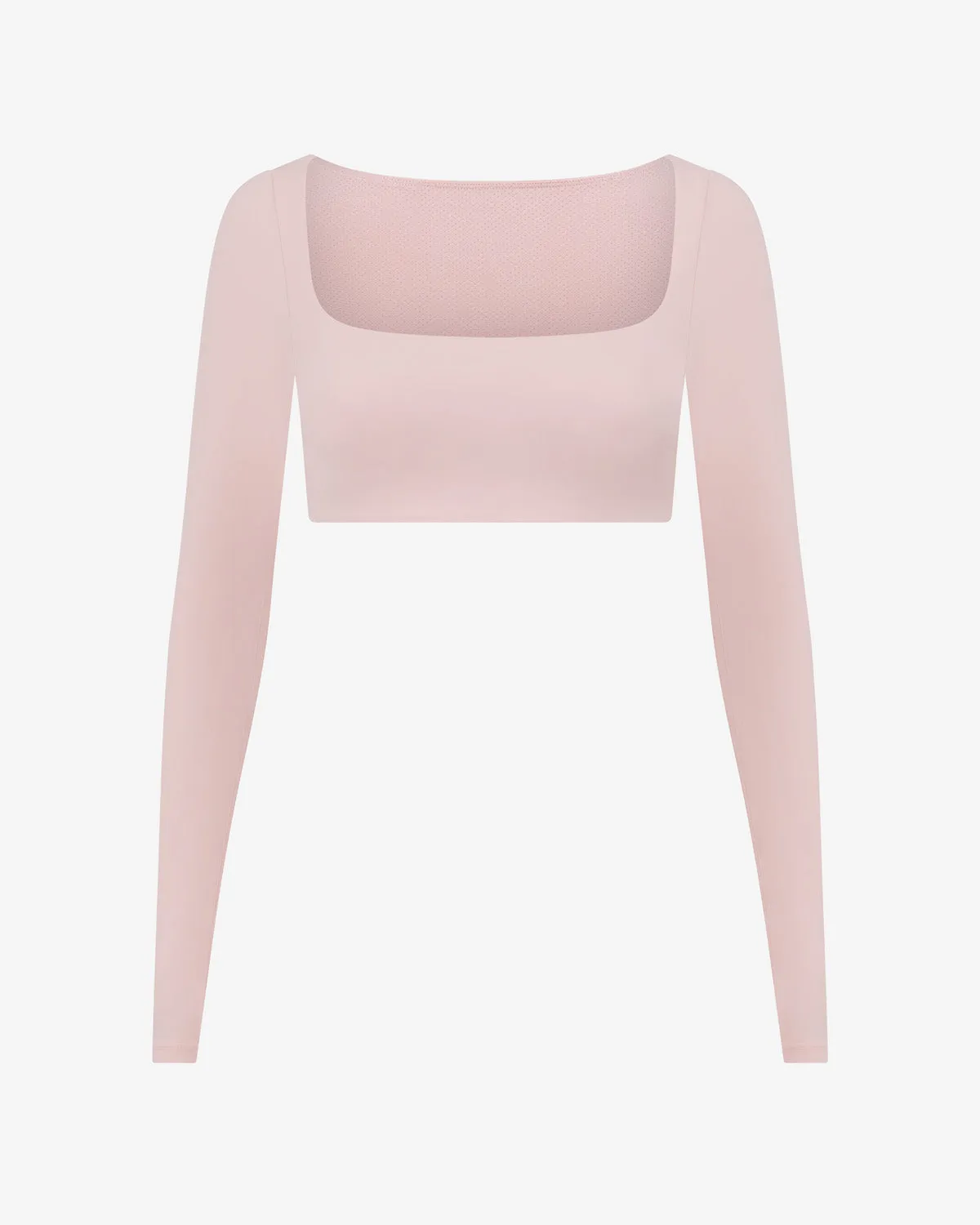 Freedom Scoop Long Sleeve Crop | Blush sold by Crop Shop Boutique product image thumbnail 4