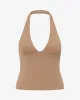 Freedom Halter Tank | Toffee sold by Crop Shop Boutique