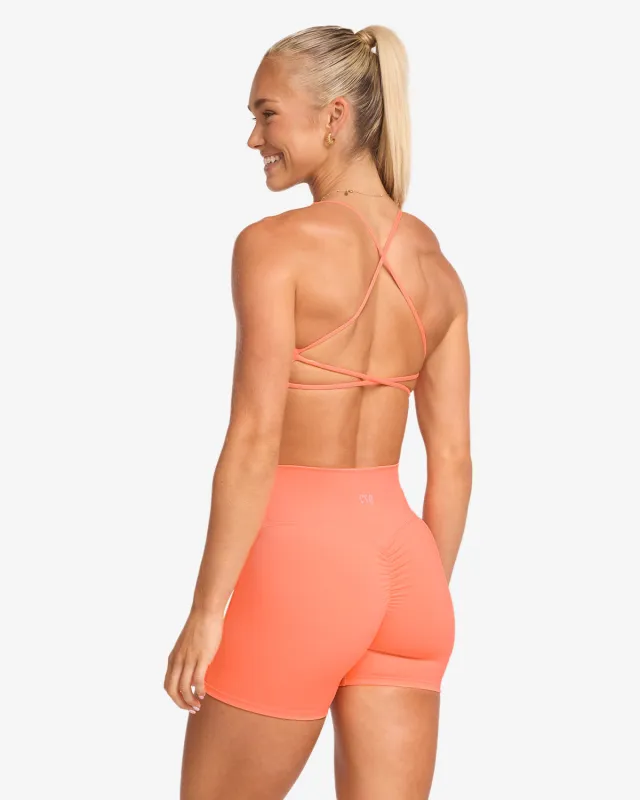 Serenity Delilah Crop | Guava sold by Crop Shop Boutique
