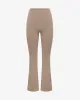Form Invisible Scrunch Flare Leggings Petite | Latte sold by Crop Shop Boutique