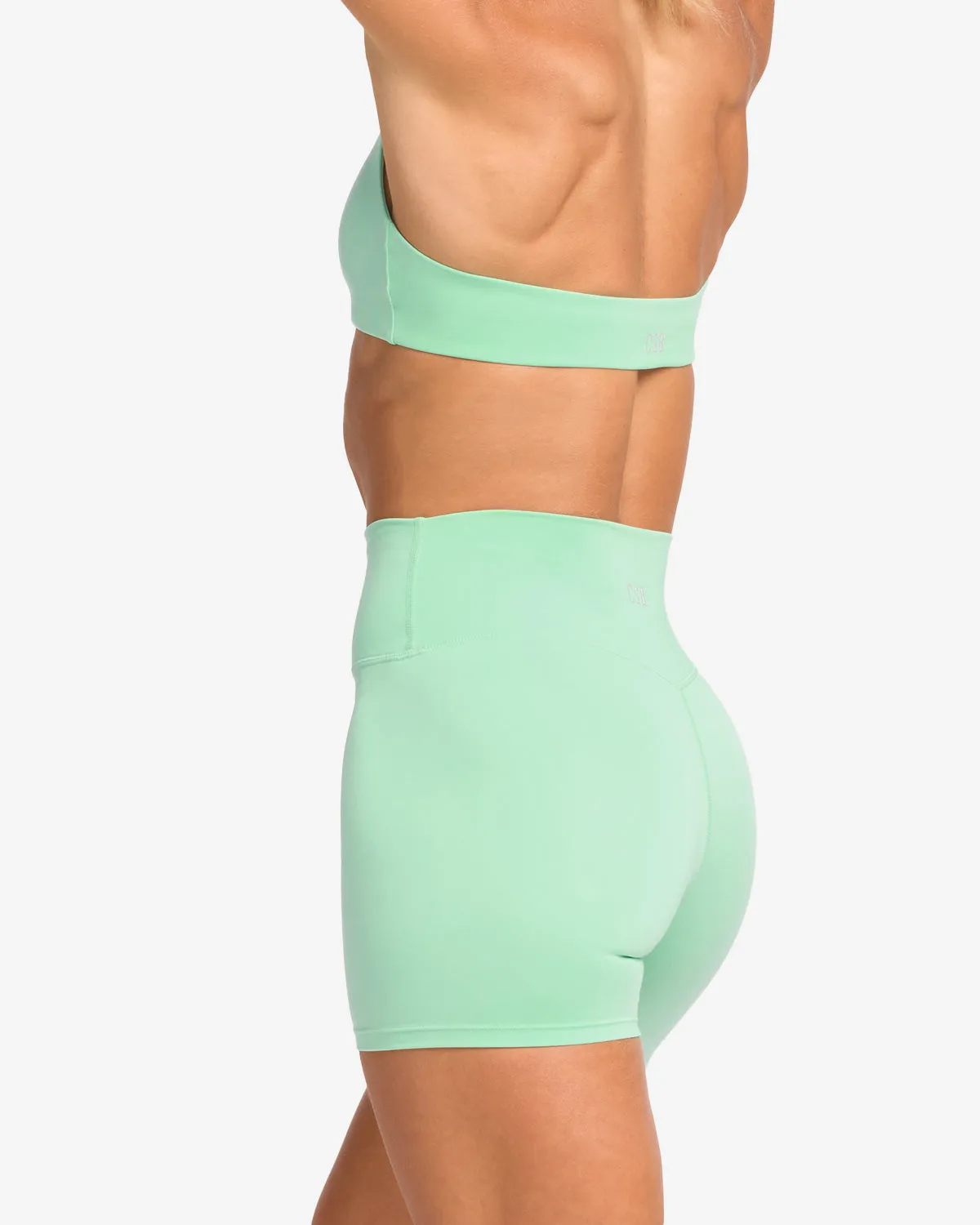 Serenity Shorts 5" | Mint sold by Crop Shop Boutique product image thumbnail 2