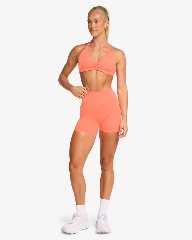 Serenity Shorts 5" | Guava sold by Crop Shop Boutique