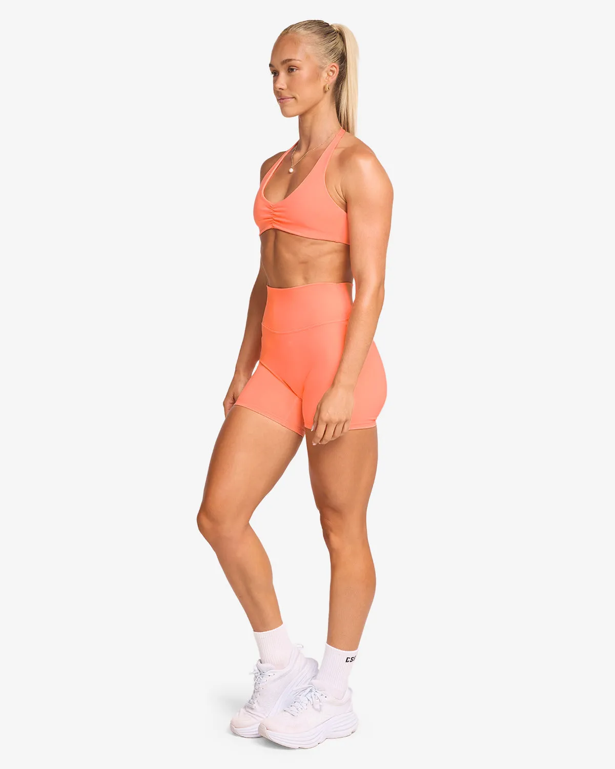 Serenity Shorts 5" | Guava sold by Crop Shop Boutique product image thumbnail 3