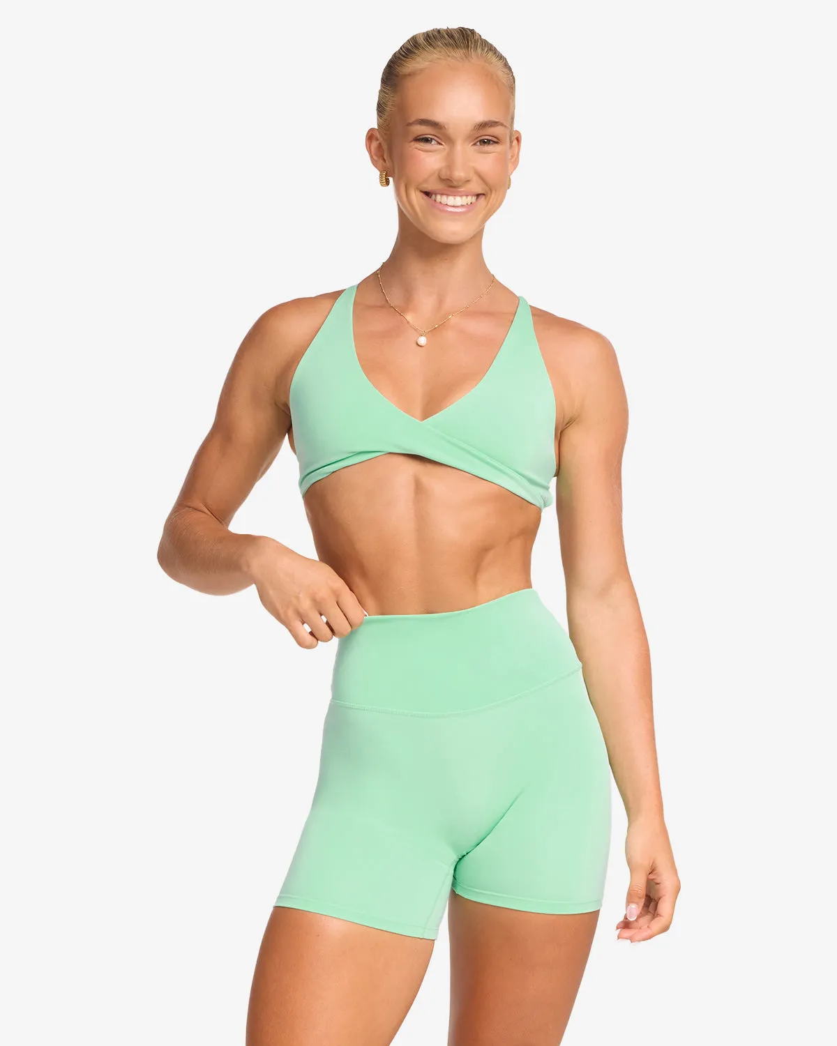 Serenity Delilah Crop | Mint sold by Crop Shop Boutique product image thumbnail 2