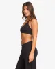 Halter Neck Crop | Black sold by Crop Shop Boutique