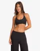Halter Neck Crop | Black sold by Crop Shop Boutique