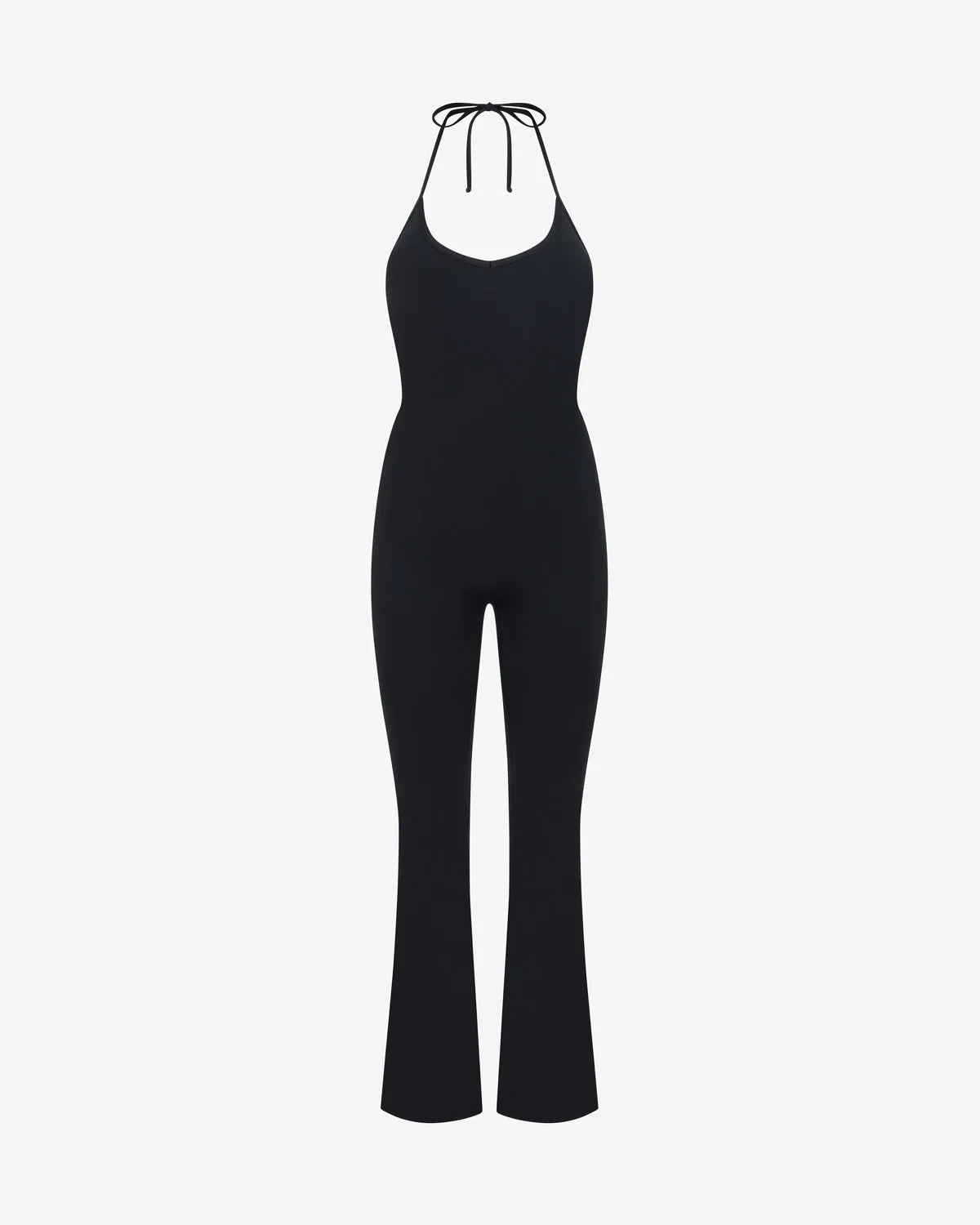 Form Flare Jumpsuit | Black sold by Crop Shop Boutique product image thumbnail 4