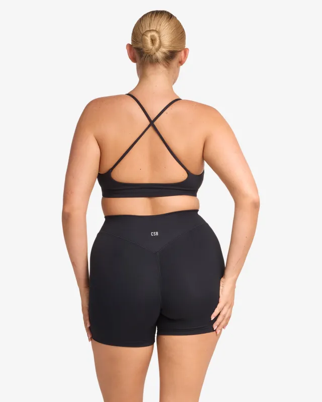 Form Gia Crop | Black sold by Crop Shop Boutique