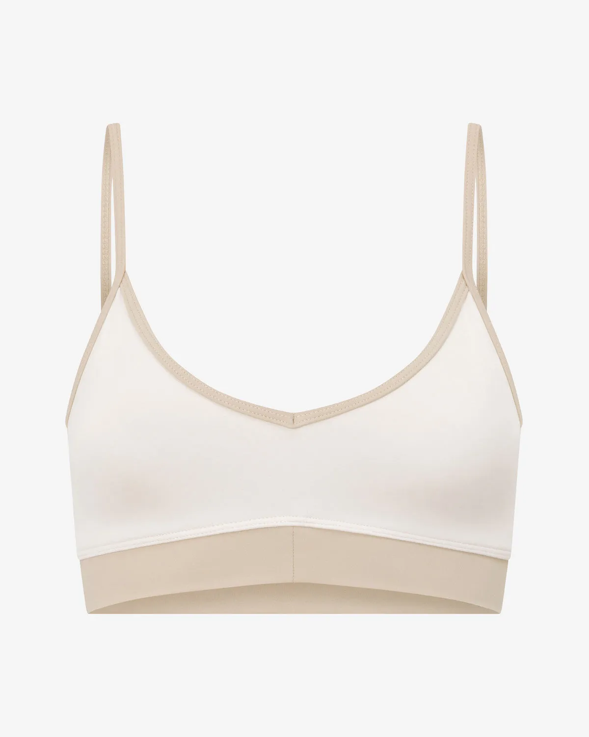 Form Chloe Crop | Vanilla Two Tone sold by Crop Shop Boutique product image thumbnail 5