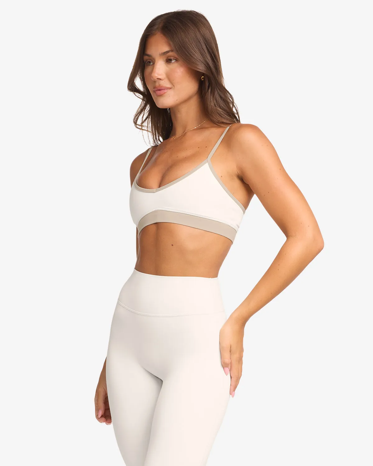 Form Chloe Crop | Vanilla Two Tone sold by Crop Shop Boutique product image thumbnail 4