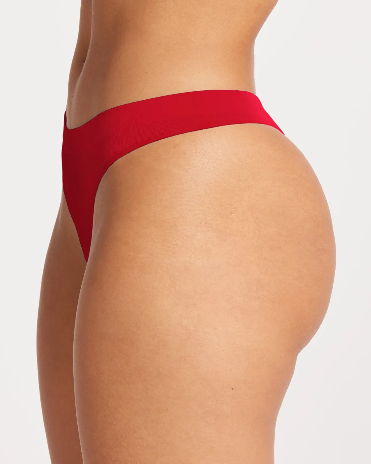 Seamless Bamboo Thong | Chilli sold by Crop Shop Boutique product image thumbnail 3