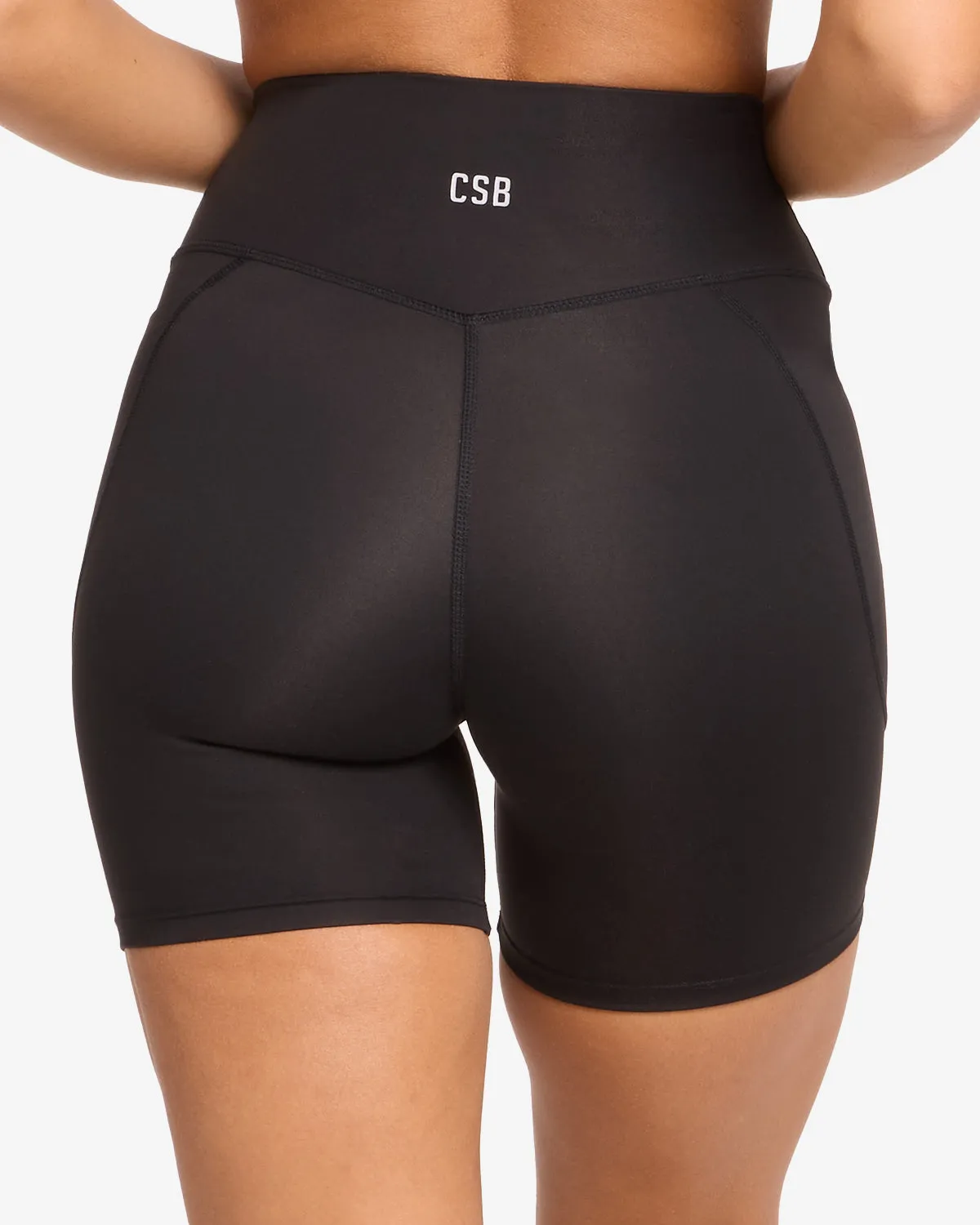 Activluxe Contour Pocket Shorts 6" | Black sold by Crop Shop Boutique product image thumbnail 5