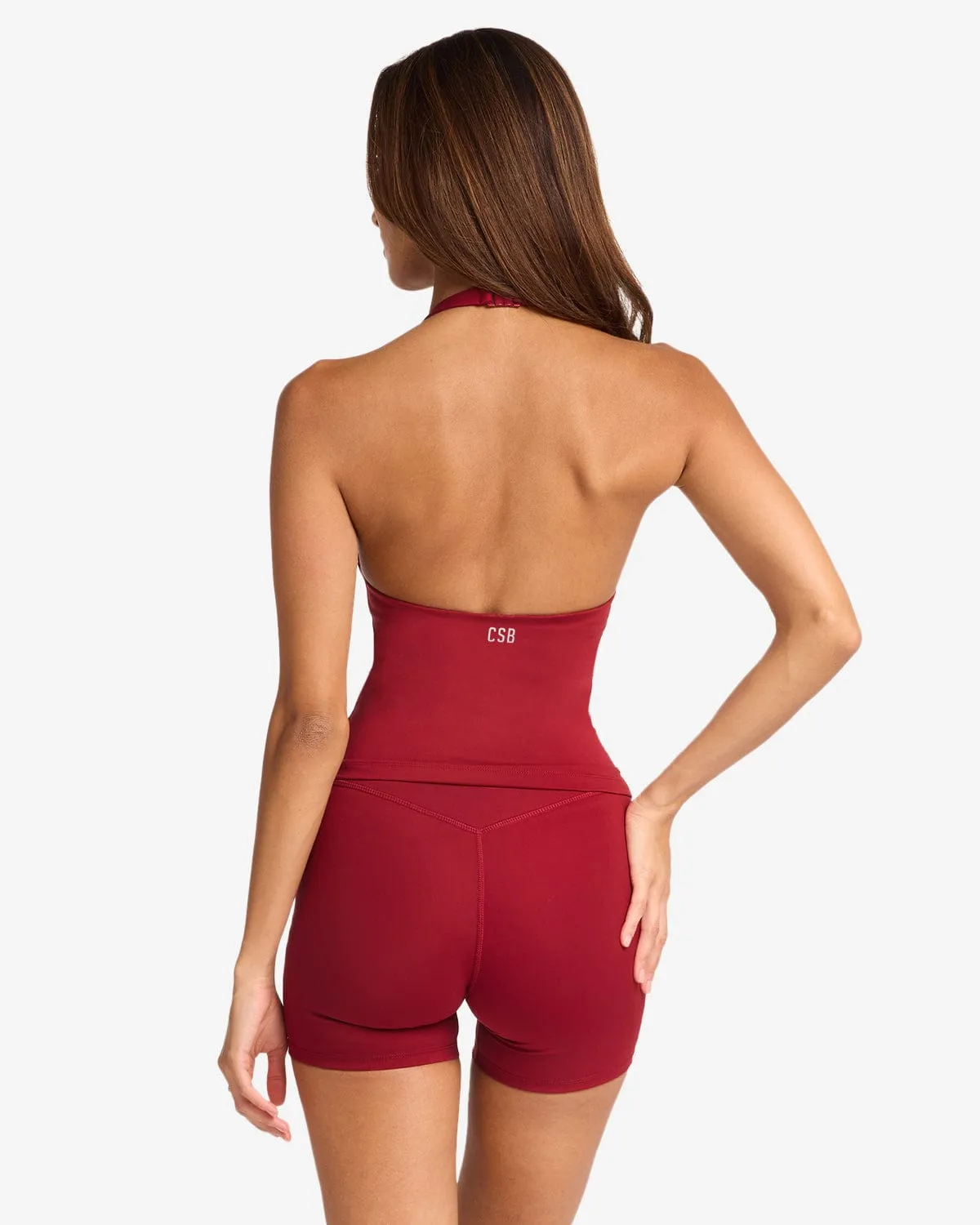 Serenity Demi Tank | Cherry sold by Crop Shop Boutique product image thumbnail 2