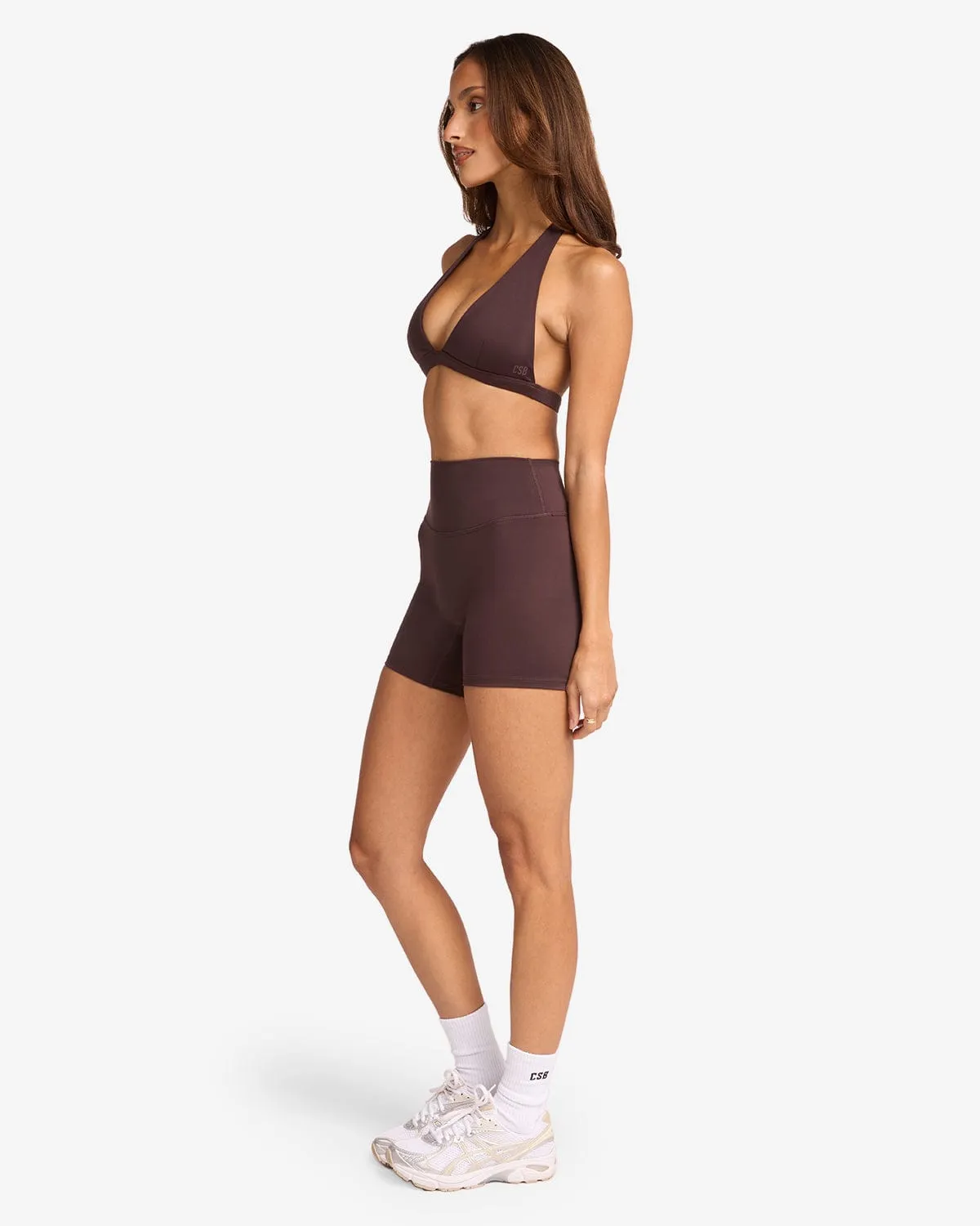 Serenity Shorts 5" | Espresso sold by Crop Shop Boutique product image thumbnail 3