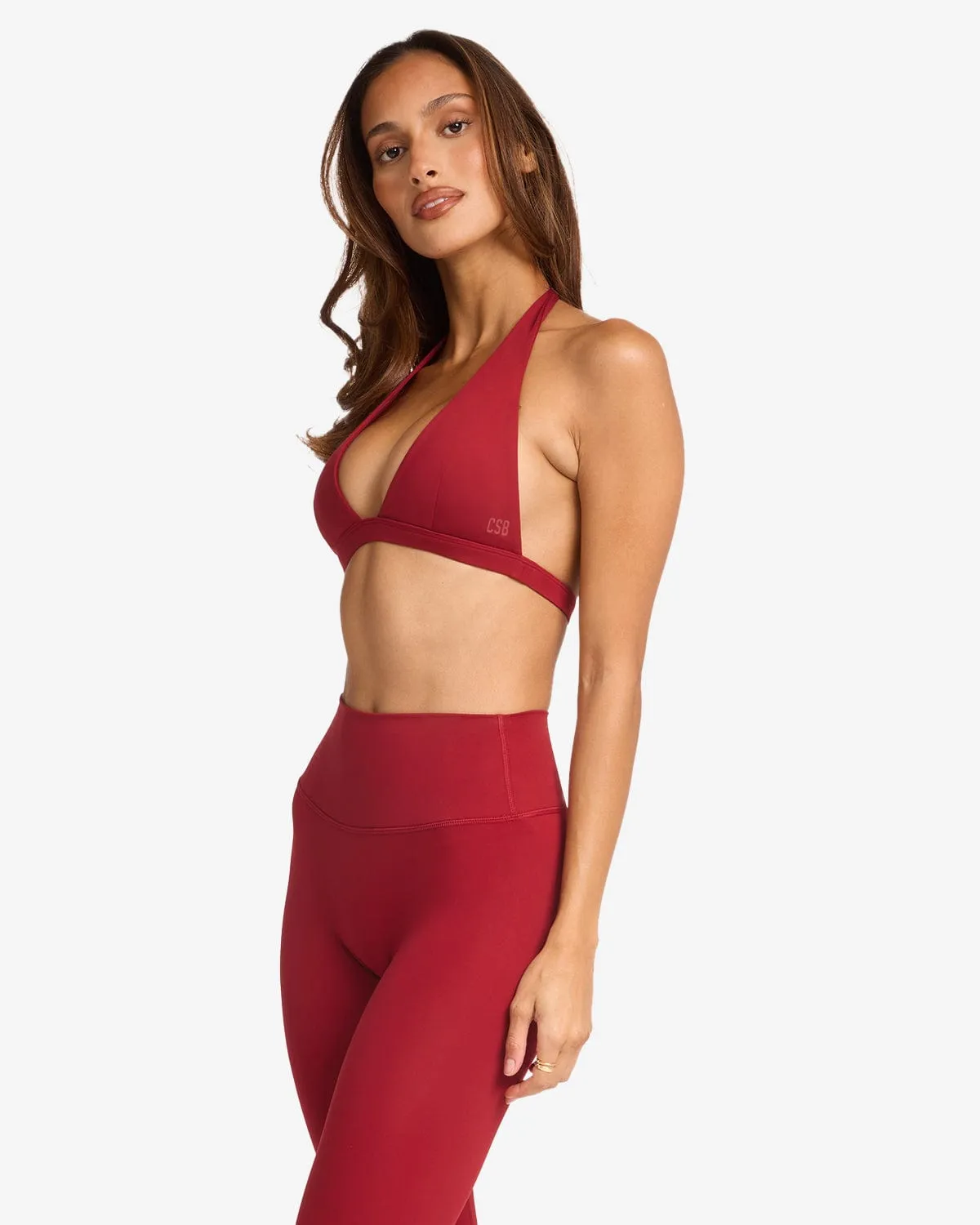 Serenity Celine Crop | Cherry sold by Crop Shop Boutique product image thumbnail 3