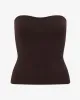 Longline Bandeau | Espresso sold by Crop Shop Boutique