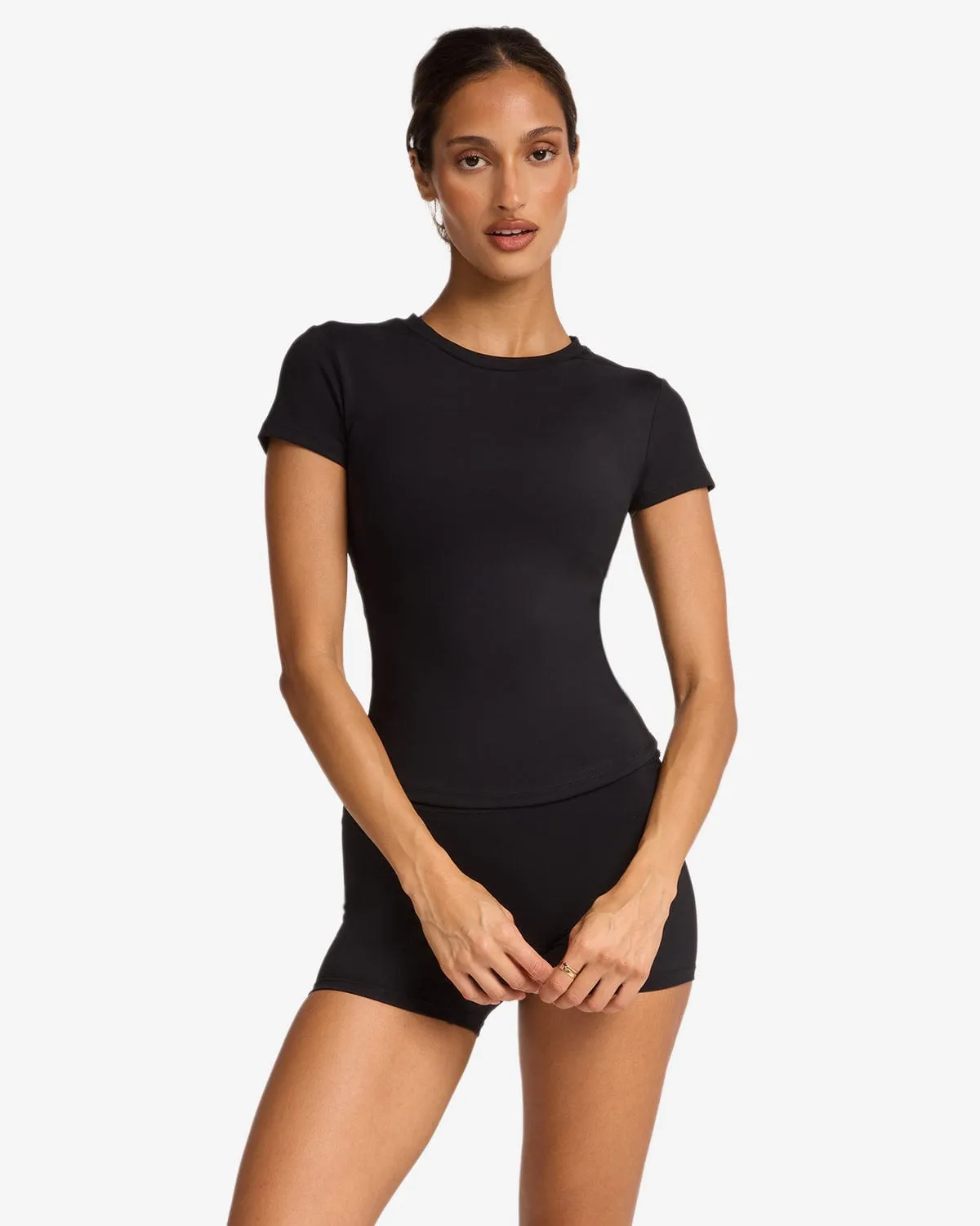 Freedom Run Tee | Black sold by Crop Shop Boutique