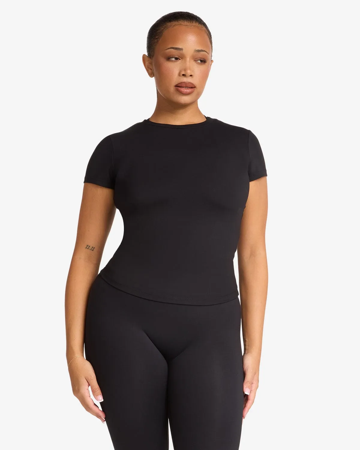 Freedom Run Tee | Black sold by Crop Shop Boutique product image thumbnail 4
