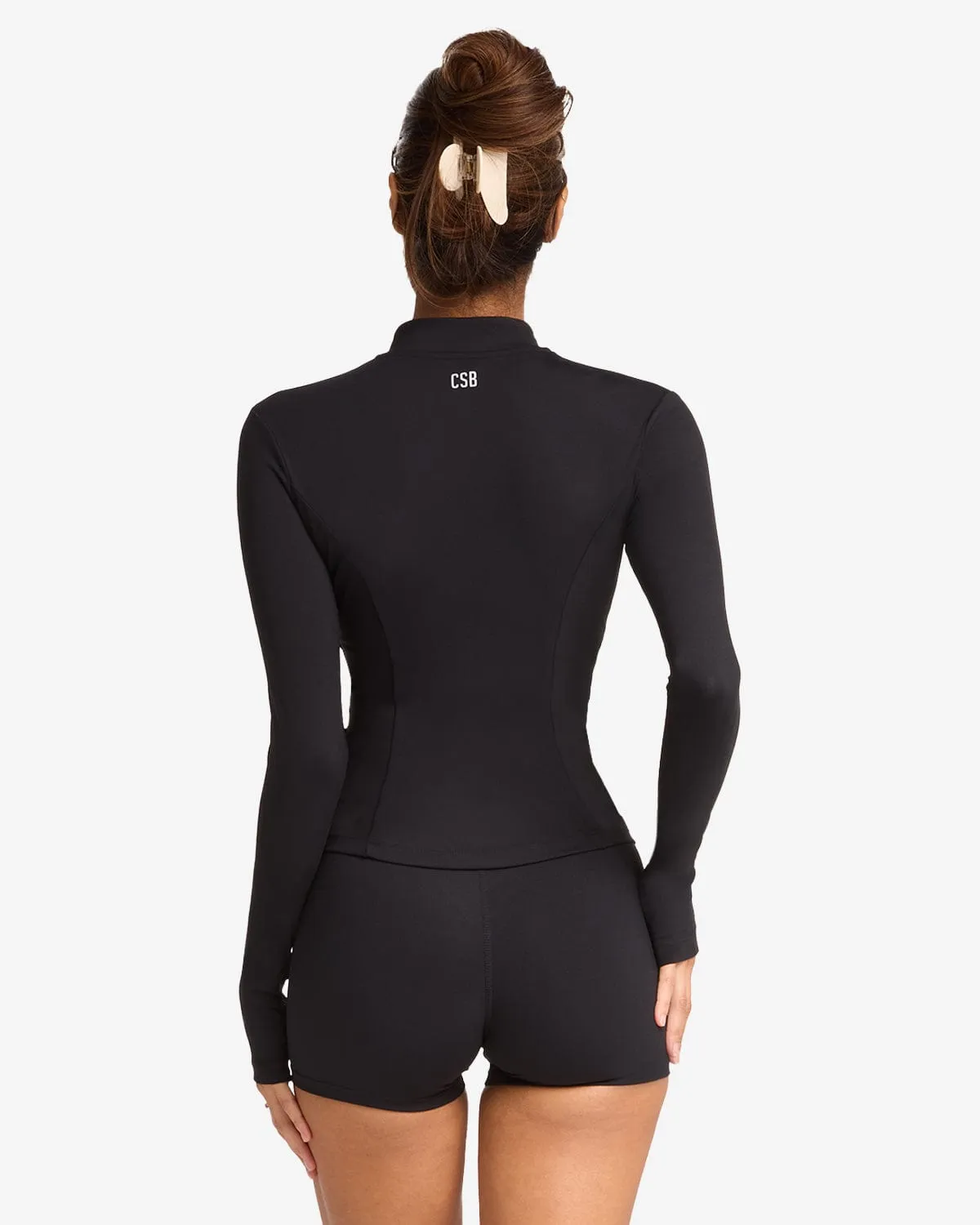 Freedom Longline Contour Jacket | Black sold by Crop Shop Boutique product image thumbnail 5
