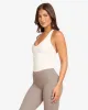 Form Halter Tank | Vanilla sold by Crop Shop Boutique