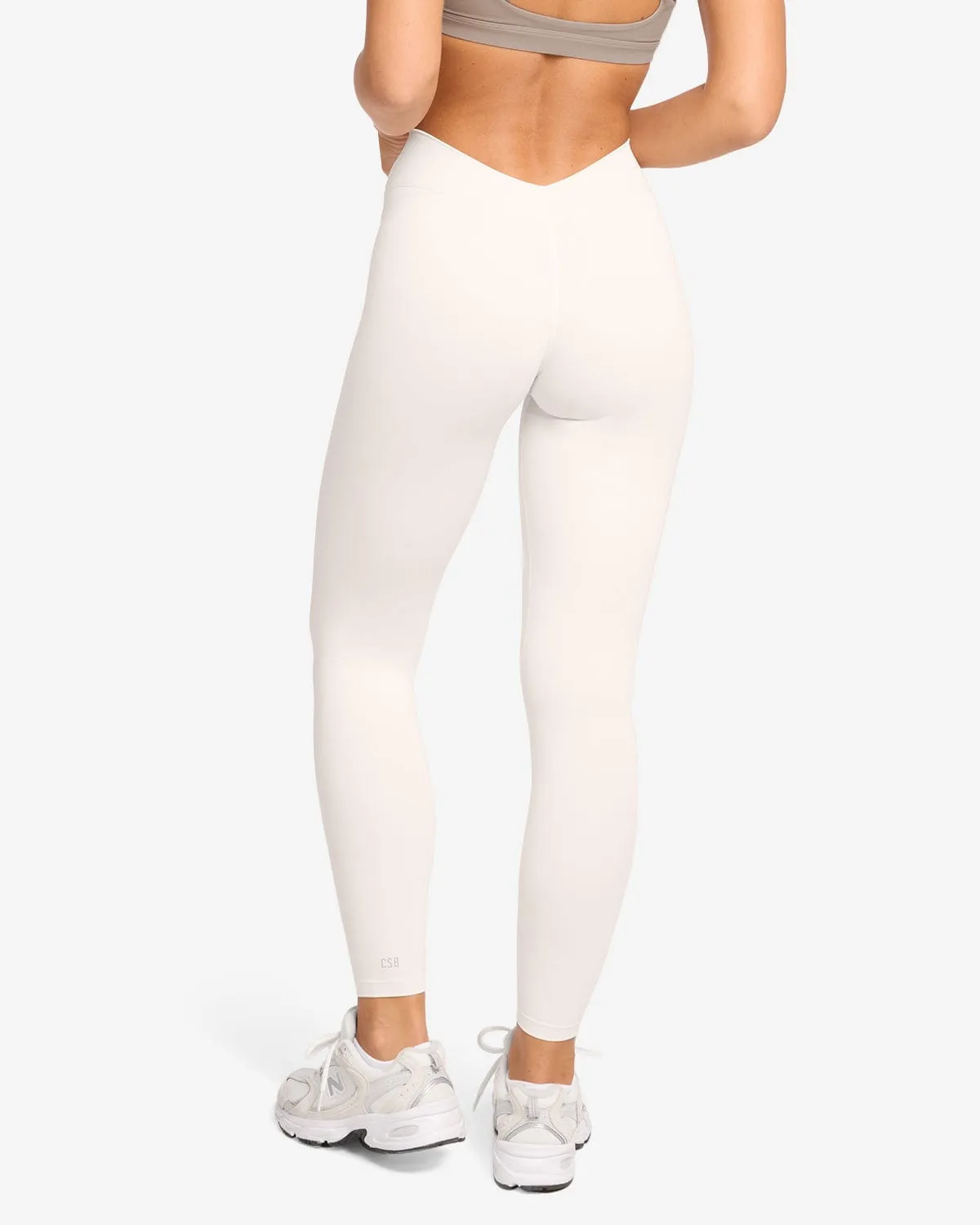 Form V Waist Leggings | Vanilla sold by Crop Shop Boutique product image thumbnail 2