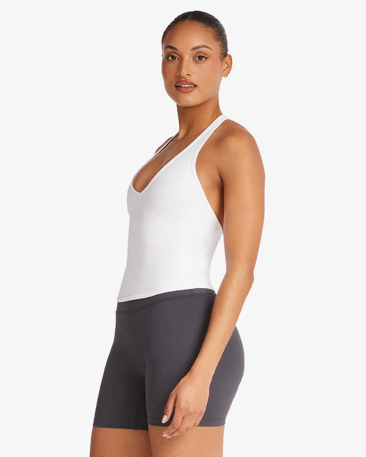 Form Jemma Tank | White sold by Crop Shop Boutique product image thumbnail 3