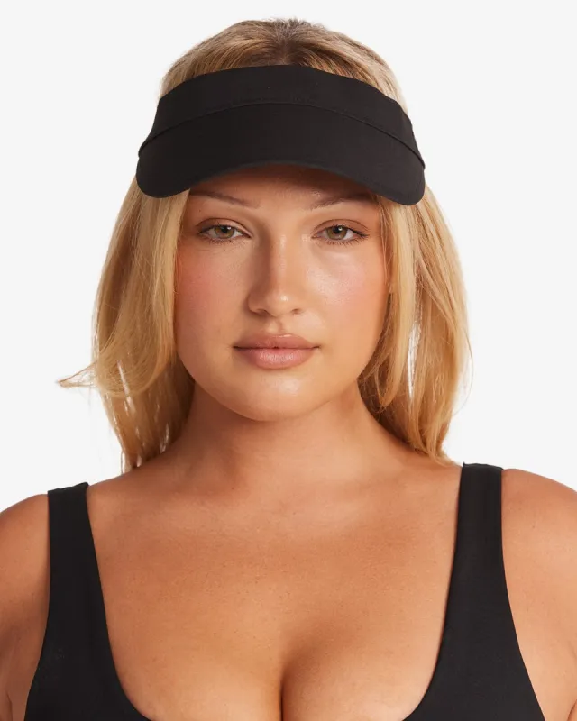 Visor | Black sold by Crop Shop Boutique