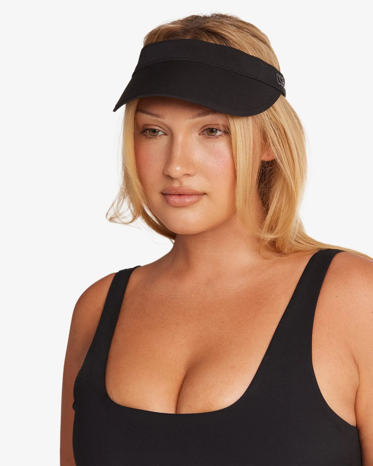 Visor | Black sold by Crop Shop Boutique product image thumbnail 2