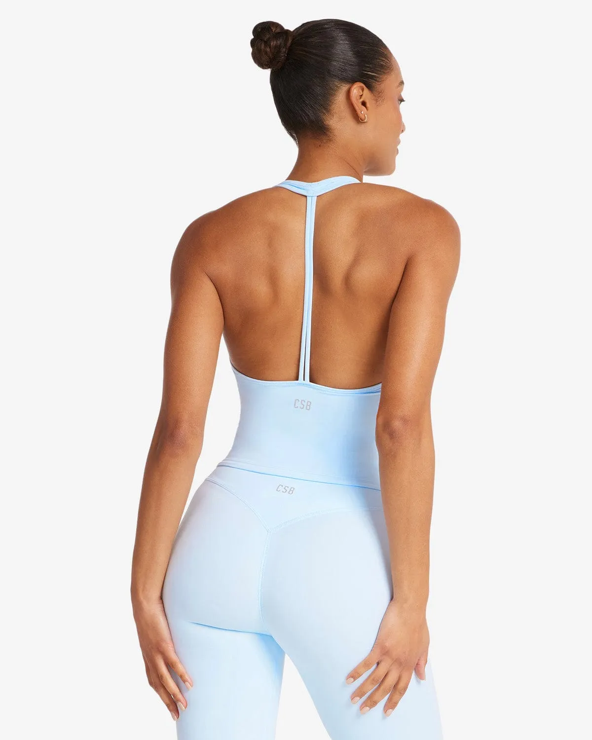 Form Jemma Tank | Powder Blue sold by Crop Shop Boutique product image thumbnail 2