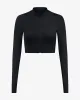 Serenity Sculpt Zip Jacket | Black sold by Crop Shop Boutique